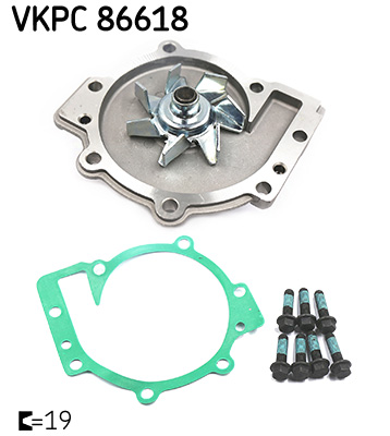 Водяной насос - VKPC 86618 SKF